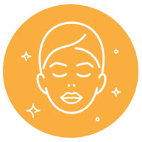 womans face